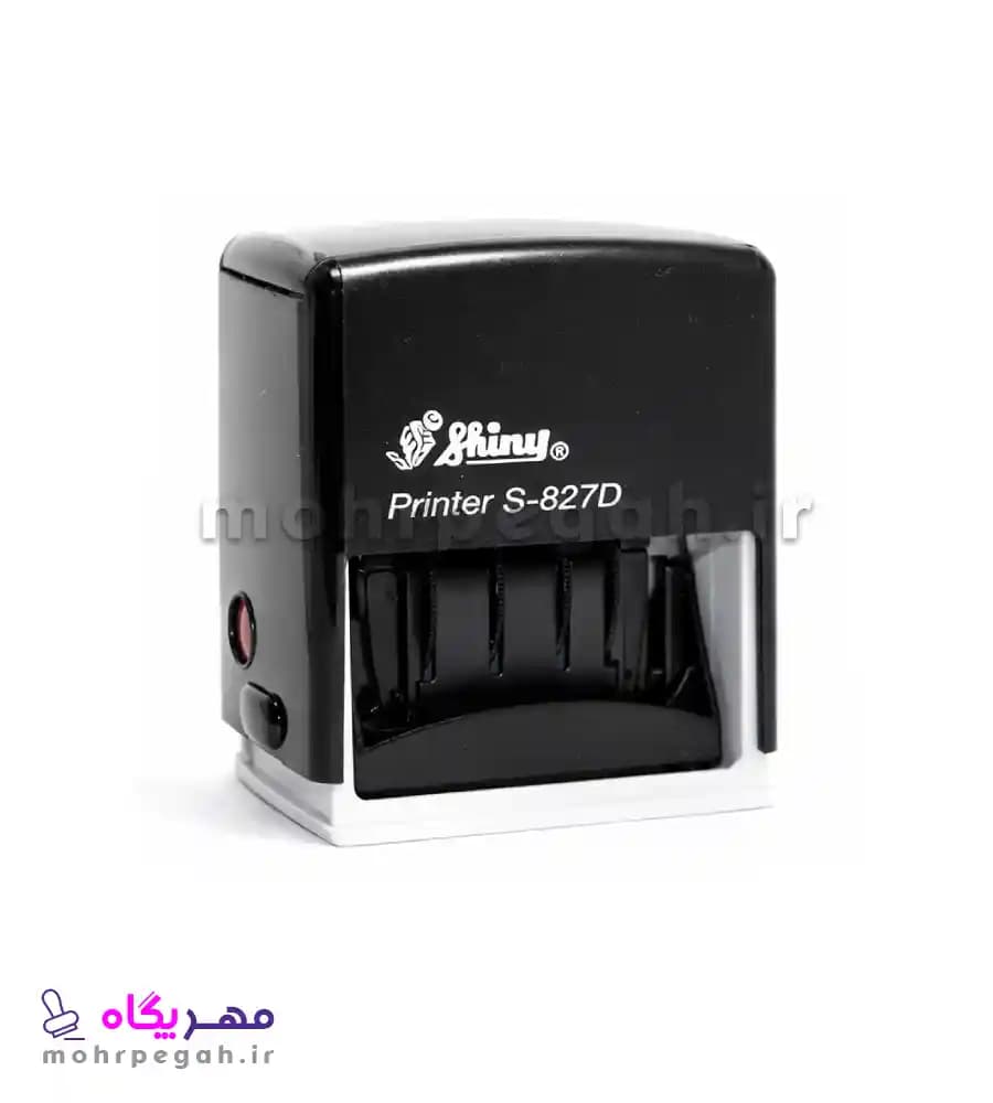 مهر ژلاتینی مستطیل تاریخ دار Shiny S-827D — تصویر ۶