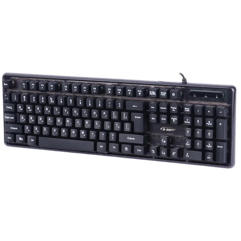 کیبورد مخصوص بازی دی-نت مدل DT-997 — تصویر ۷