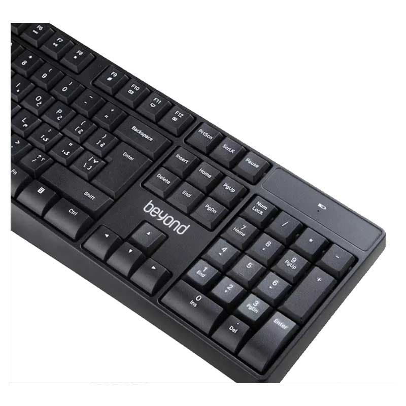 کیبورد و ماوس بی سیم بیاند فراسو مدل Beyond BMK-2234RF — تصویر ۵
