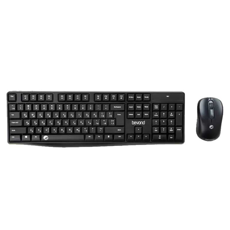 کیبورد و ماوس بی سیم بیاند فراسو مدل Beyond BMK-2234RF