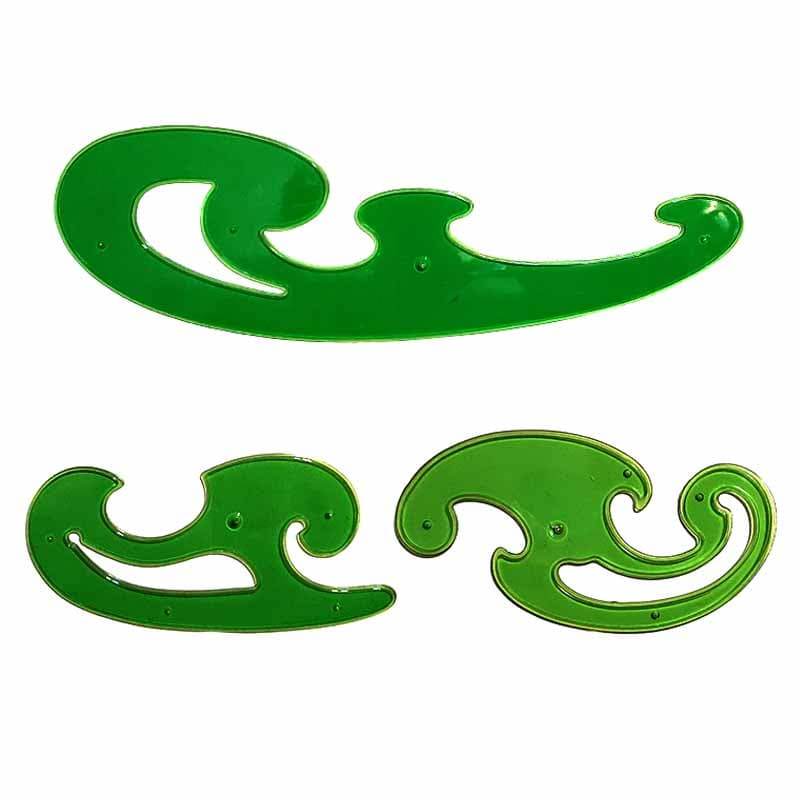 ست شابلون پیستوله 3 عددی تیبل TABLE