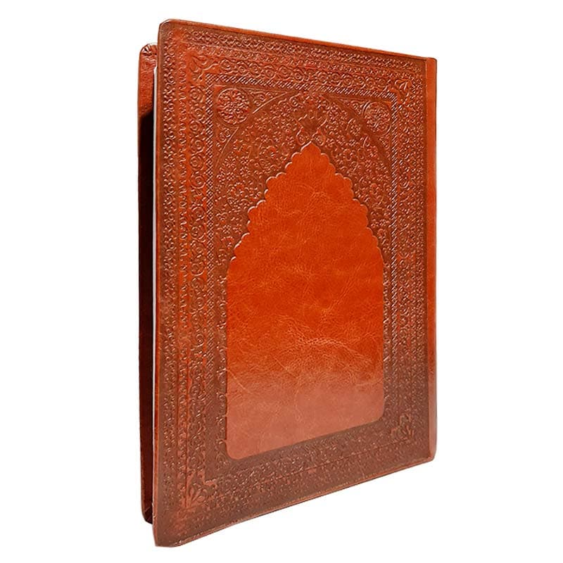 سررسید سال 1402 جلد چرمی (وزیری) پنج شنبه و جمعه جدا چاپ دو رنگ