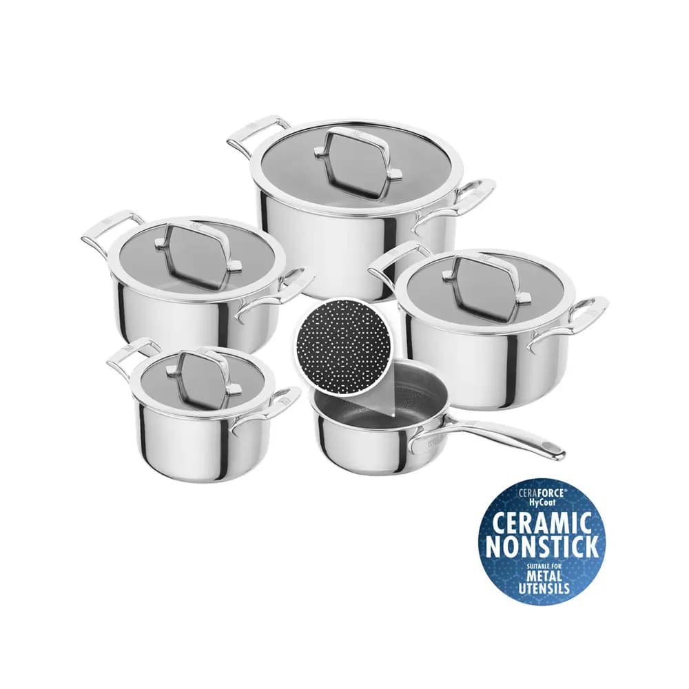 سرویس قابلمه 9 پارچه زولینگ مدل Zwilling Peak