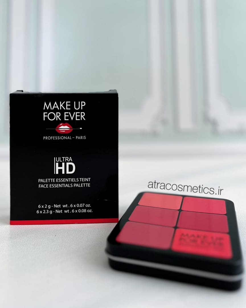 پالت کانتور و اصلاح رنگ صورت میکاپ فوراور Ultra HD Palette Essentials — تصویر ۹