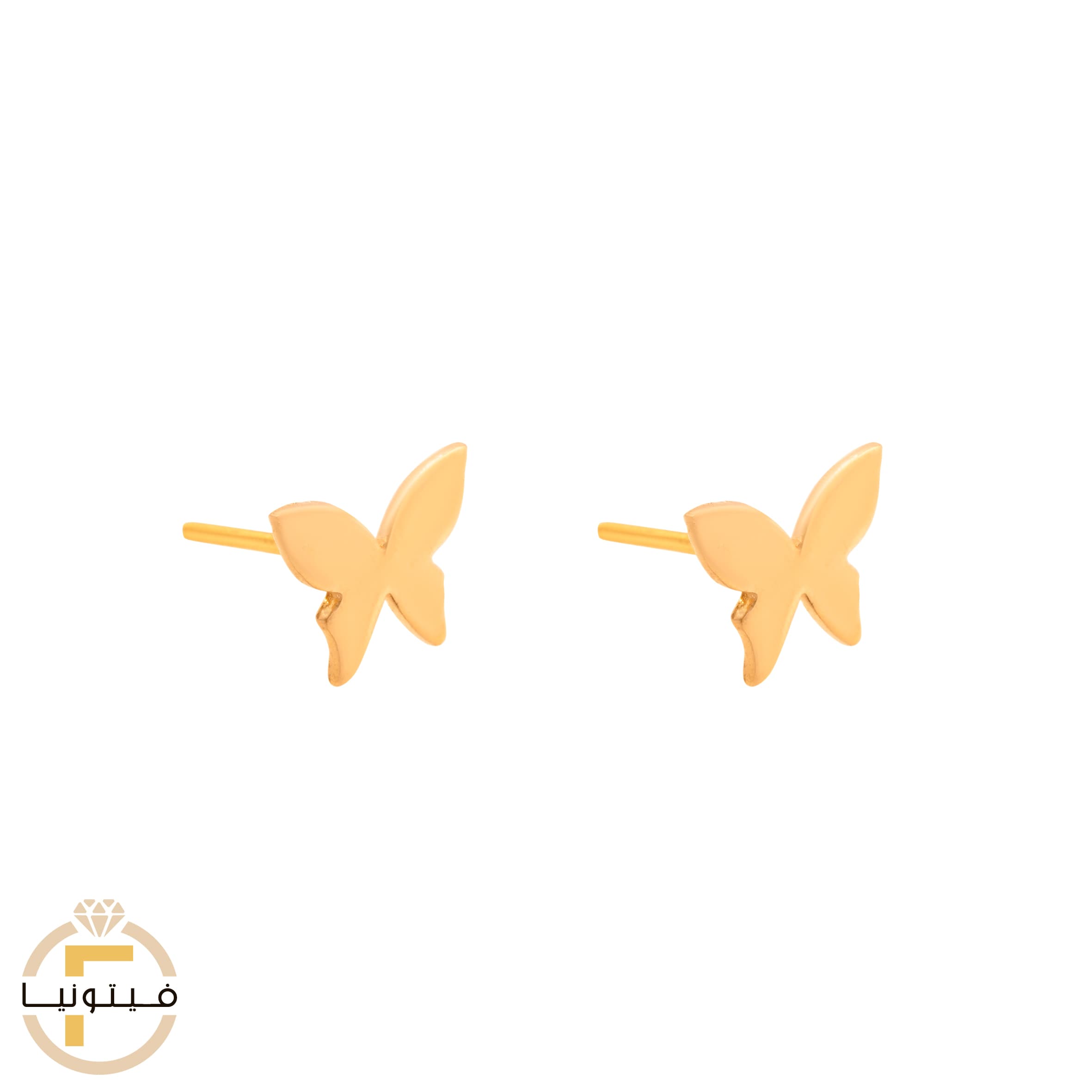 گوشواره طلا پروانه — تصویر ۵