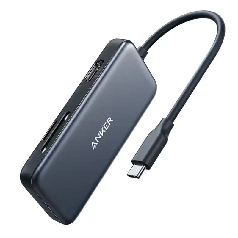 هاب 5 پورت تایپ سی انکر مدل Anker A8334 — تصویر ۲