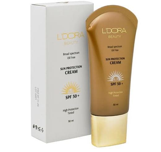 کرم ضدآفتاب بدون رنگ و فاقد چربی لدوراSPF50