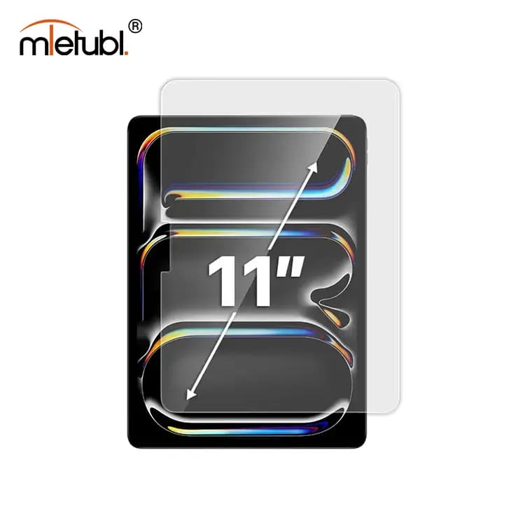 محافظ صفحه نمایش شفاف Mietubl مناسب برای iPad Pro 11 (2024/2025)