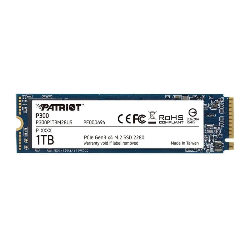 SSD Internal PATRIOT P300 M.2 2280 NVMe 1TB — تصویر ۲