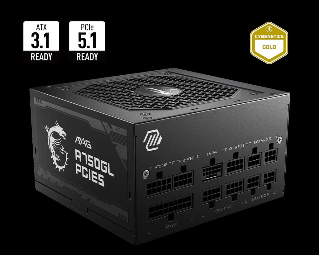 POWER MSI MAG A750GL PCIE5 — تصویر ۲