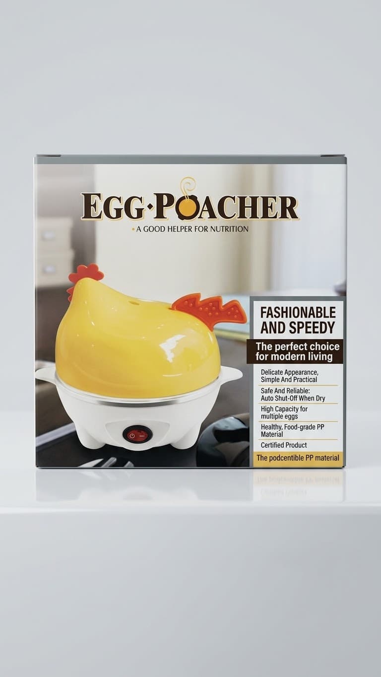 تخم مرغ آب‌پز کن ۷ عددی مدل Egg Poacher