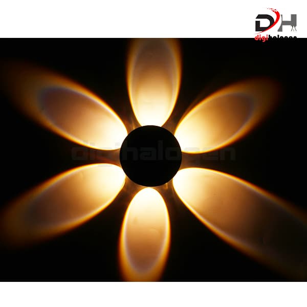 چراغ دکوراتیو 6 طرفه لوکس کد 919 — تصویر ۶