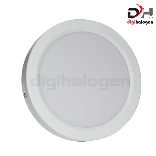 پنل روکار دایره مون لایت 24 وات تولید نور مدل NRM — تصویر ۲