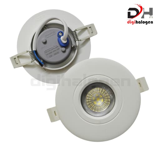 هالوژن 6 وات ضدرطوبت و گرد و غبار لنزدار پارس لایت کد H460 — تصویر ۳