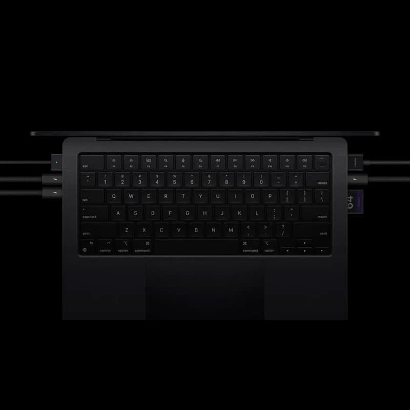 مک بوک پرو 14 اینچ M5 MAX 2026 حافظه 2 ترابایت رم 36 گیگابایت MGDU4 — تصویر ۷