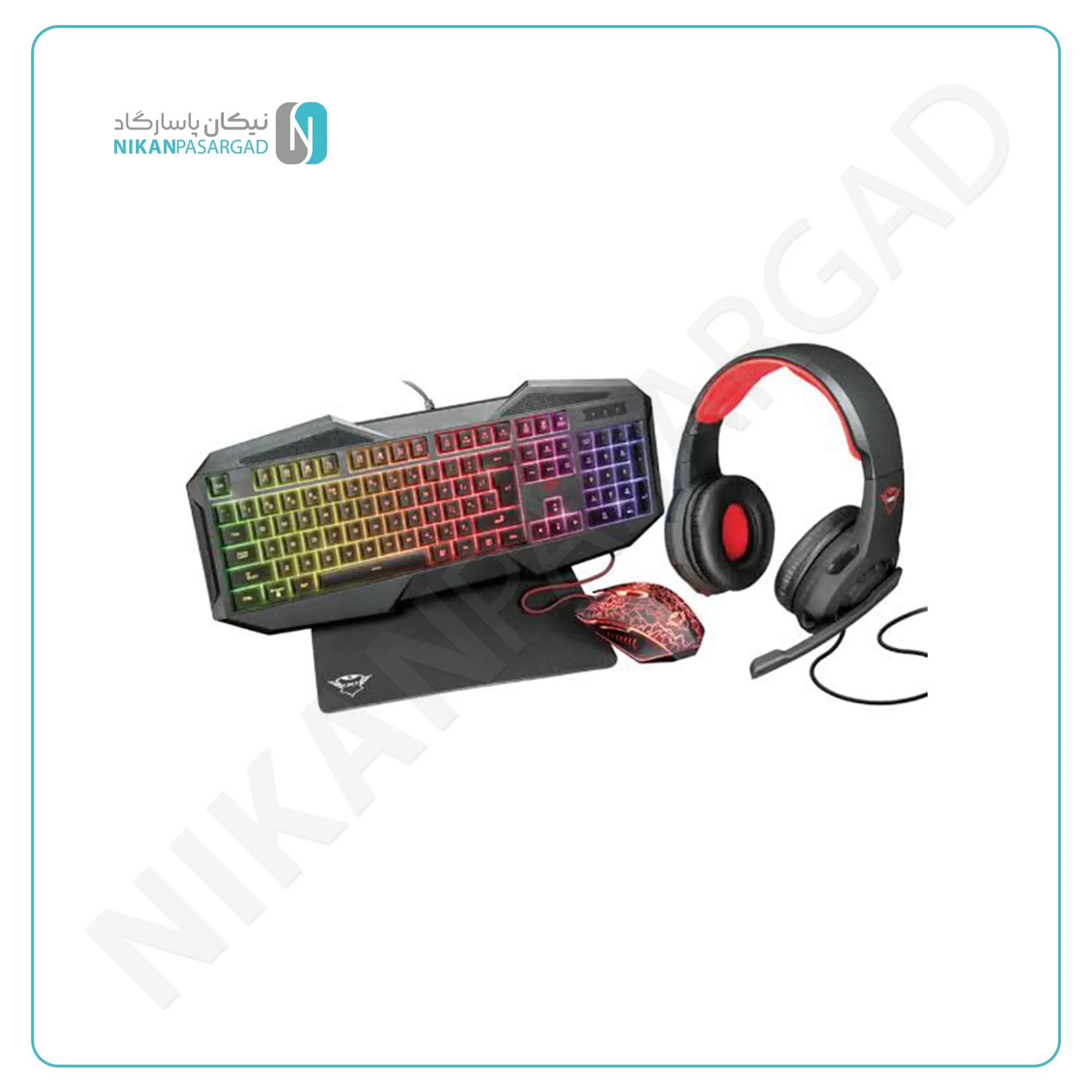 ست گیمینگ تراست مدل Trust GXT-788 BUNDLE 4 IN 1 — تصویر ۳