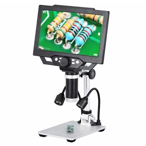لوپ دیجیتال میکروسکوپ پایه فلزی مدل Microscope G1600