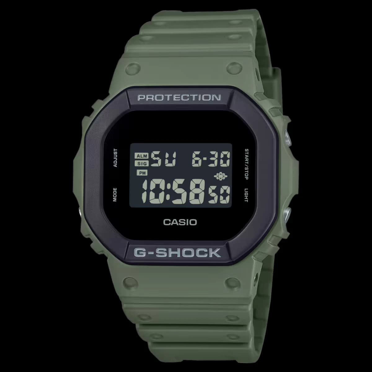 ساعت کاسیو G-Shock DW-5610UU-3DR اورجینال | ضدضربه و ضدآب — تصویر ۶