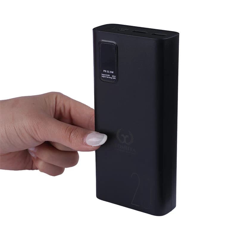 پاور بانک 20000 میلیآمپر یوشیتا مدل YP-011 با توان PD 22.5W — تصویر ۶