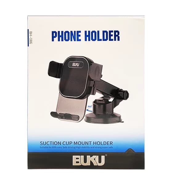 هولدر موبایل بوکو مدل BH-086 | پایه نگهدارنده گوشی خودرو — تصویر ۳