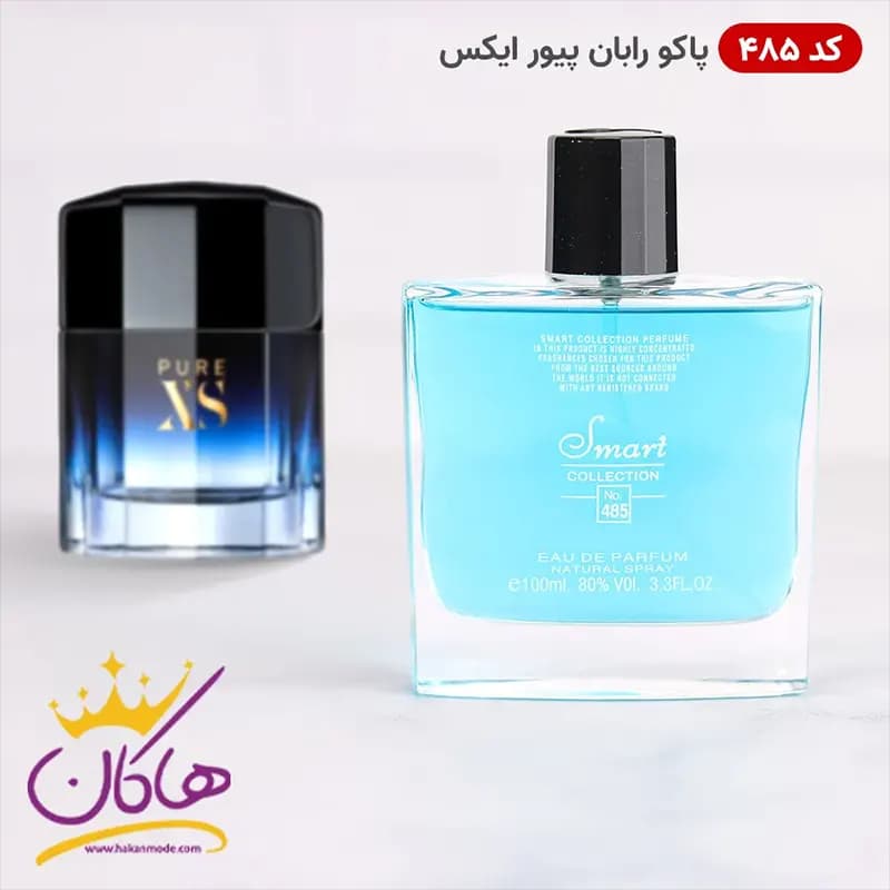 ادکلن اسمارت 485 پیور ایکس اس پاکو رابان 100 میل | Smart Collection Paco Rabanne Pure XS Night — تصویر ۲