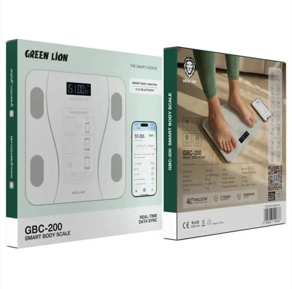 ترازو هوشمند دیجیتال گرین لاین مدل GBC-200 — تصویر ۵