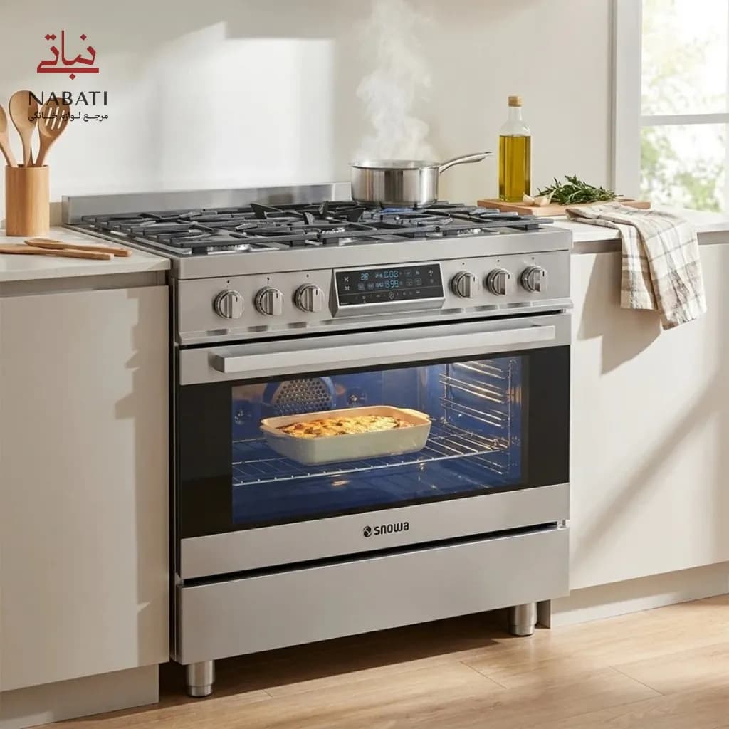 اجاق گاز ۵ شعله اسنوا مدل SGC5-7211 — تصویر ۴