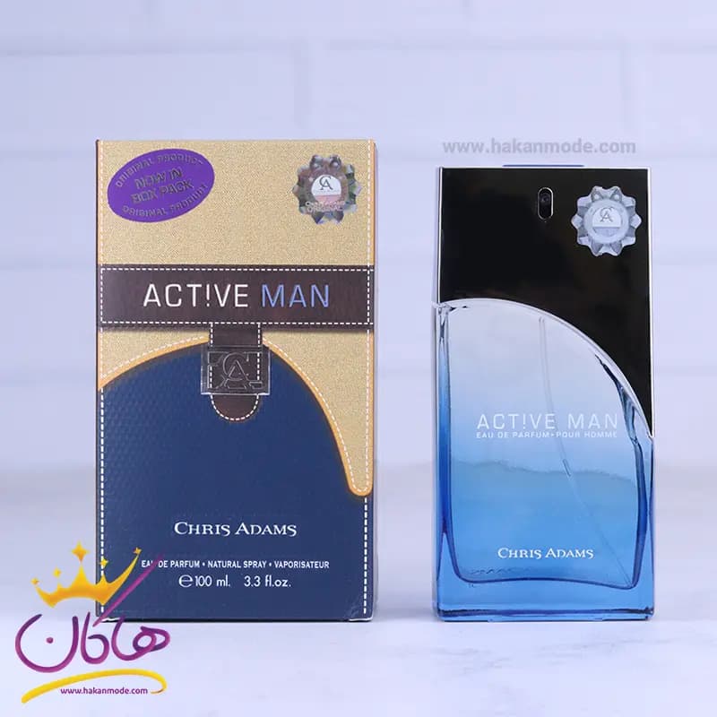 عطر ادکلن اکتیو من کریس آدامز 100 میل — تصویر ۶