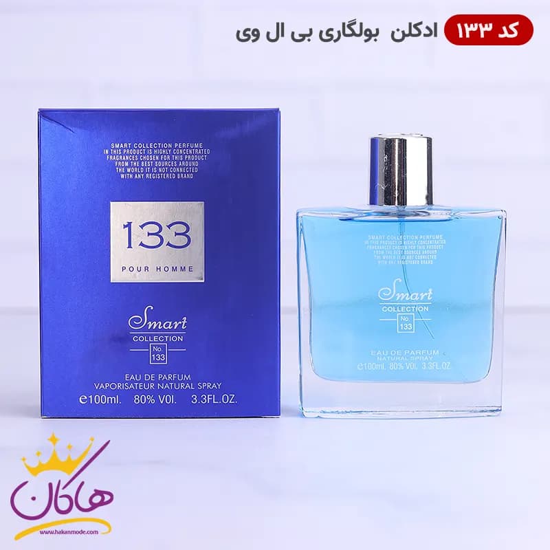 ادکلن اسمارت 133 بولگاری بی ال وی 100 میل | Smart Collection BLV Pour Homme — تصویر ۳
