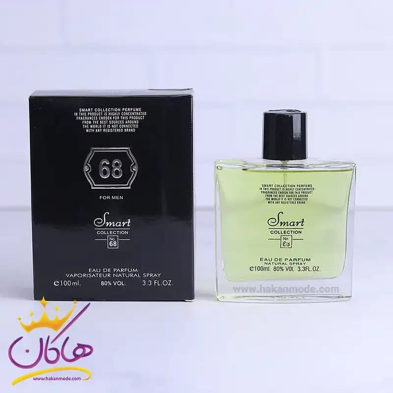 ادکلن اسمارت کالکشن 68 آزارو پورهوم مشکی 100 میل — تصویر ۵