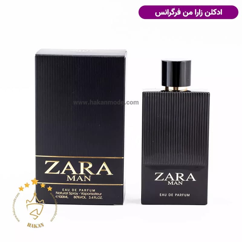 ادکلن مردانه زارا من فراگرنس مدل تام فورد بلک ارکید 100 میل