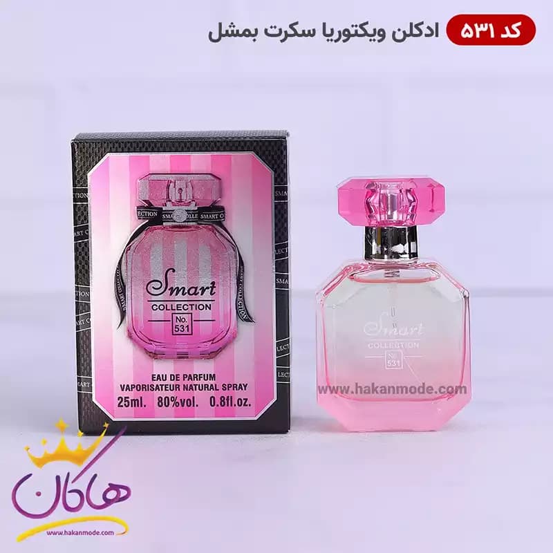 ادکلن اسمارت ویکتوریا سکرت بامب شل 25 میل کد 531 | Smart Collection Bombshell Victoria’s Secret — تصویر ۲