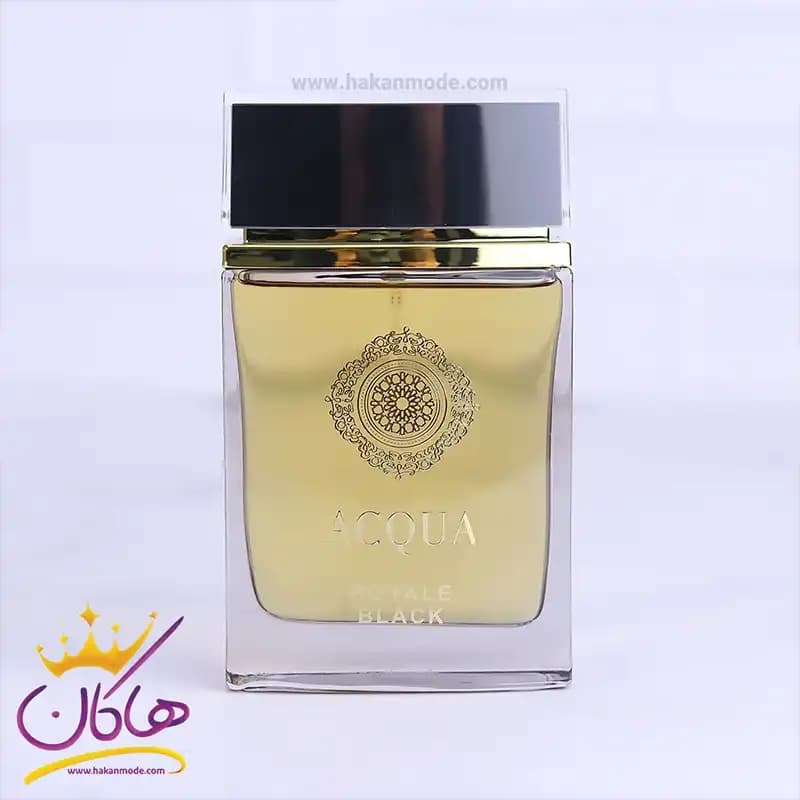 ادکلن مردانه آکوا رویال بلک فرگرانس ورد 100 میل — تصویر ۳