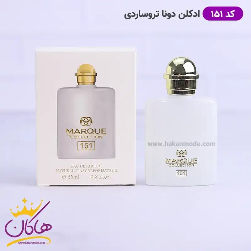 ادکلن مارکویی 151 تروساردی دونا 25 میل | Marque Donna Trussardi — تصویر ۲