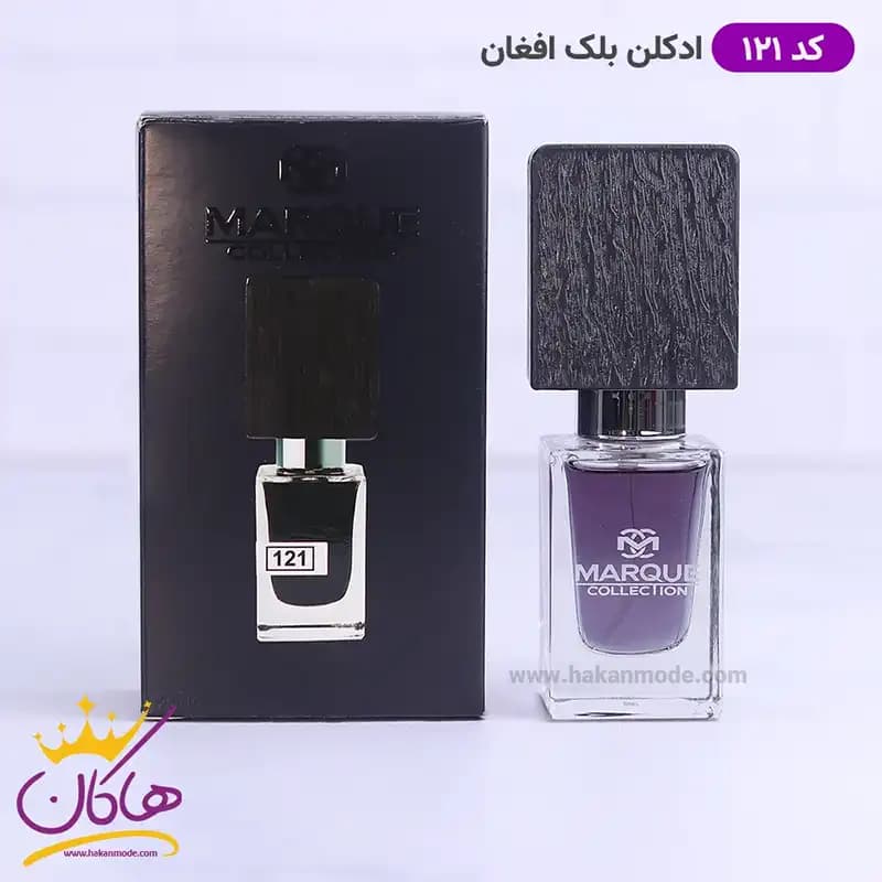 ادکلن مارکویی 121 بلک افغان 25 میل | Marque Black Afgan — تصویر ۲