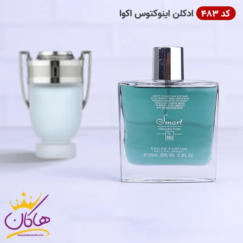 ادکلن اسمارت 483 اینوکتوس آکوا پاکو رابان 100 میل | Smart Collection 483 Invictus Aqua paco rabanne — تصویر ۲