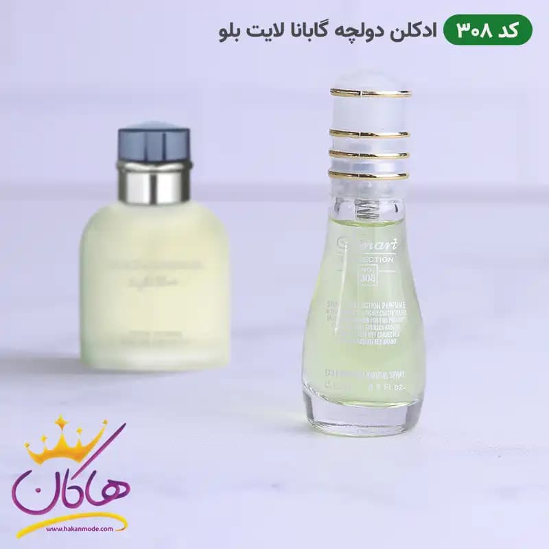 ادکلن اسمارت 308 لایت بلو 15 میل دولچه اند گابانا | Smart Collection 308 Dolce & Gabbana Light Blue — تصویر ۵