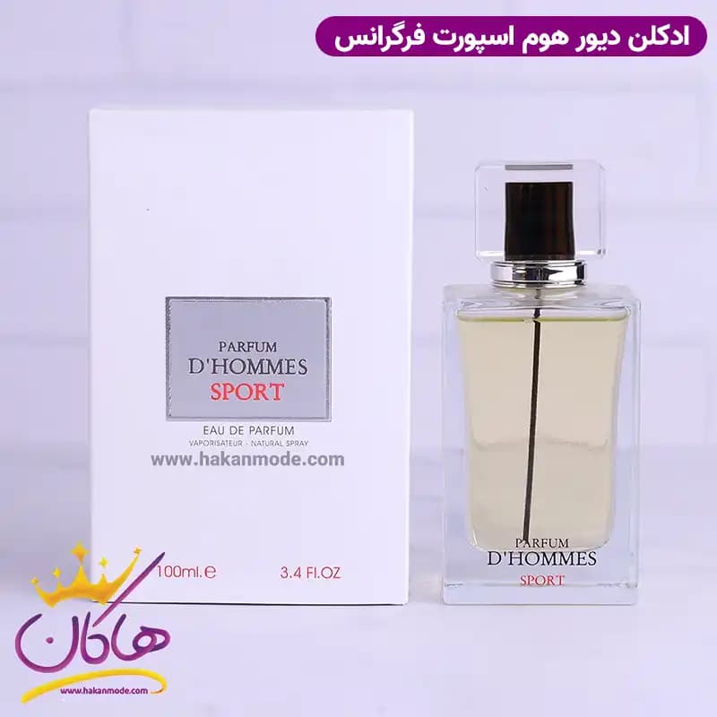 ادکلن دیور هوم اسپورت فرگرانس 100 میل