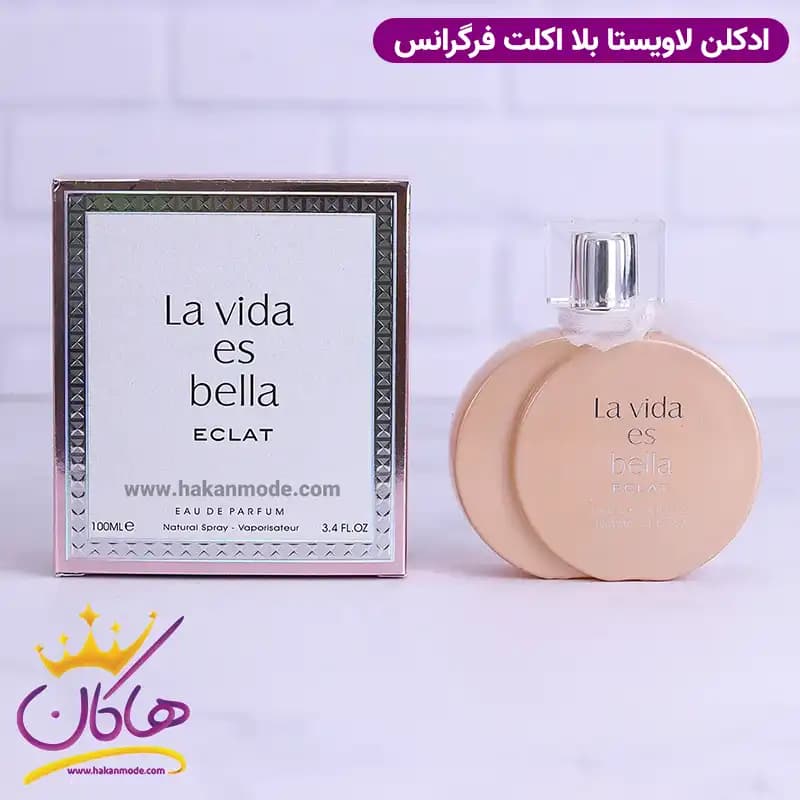 ادکلن زنانه لا ویدا اس بلا اکلت فراگرنس ورد لاویستا بلا 100 میل — تصویر ۵