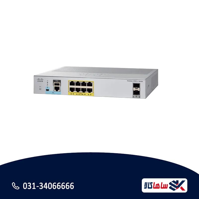 سوئیچ سیسکو Catalyst WS-C2960-8TC-L استوک