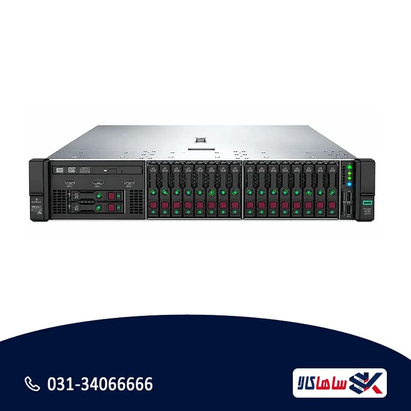 سرور HP DL380 Gen10 پیکربندی 15LFF + 2SFF استوک — تصویر ۲