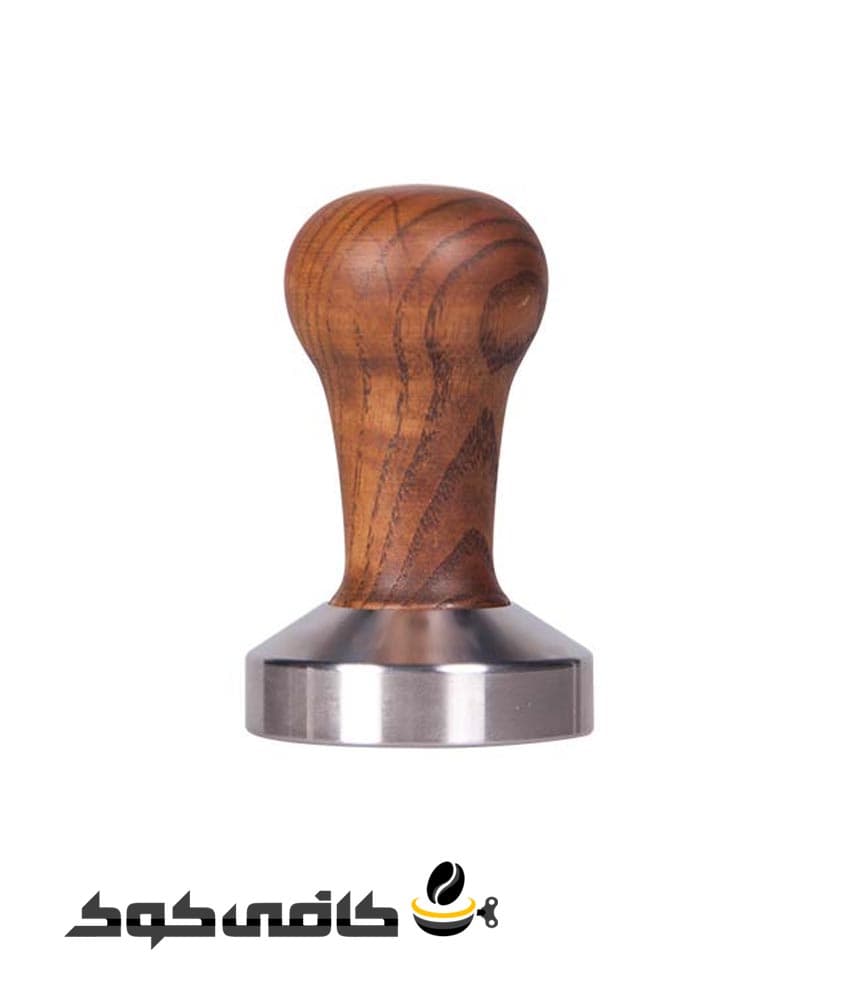 تمپر استیل دسته چوبی سایز 53