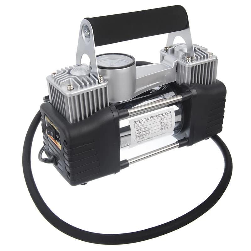 کمپرسور باد خودرو دو سیلندر 2Cylinder air compressor مدل 628-4X4 — تصویر ۲