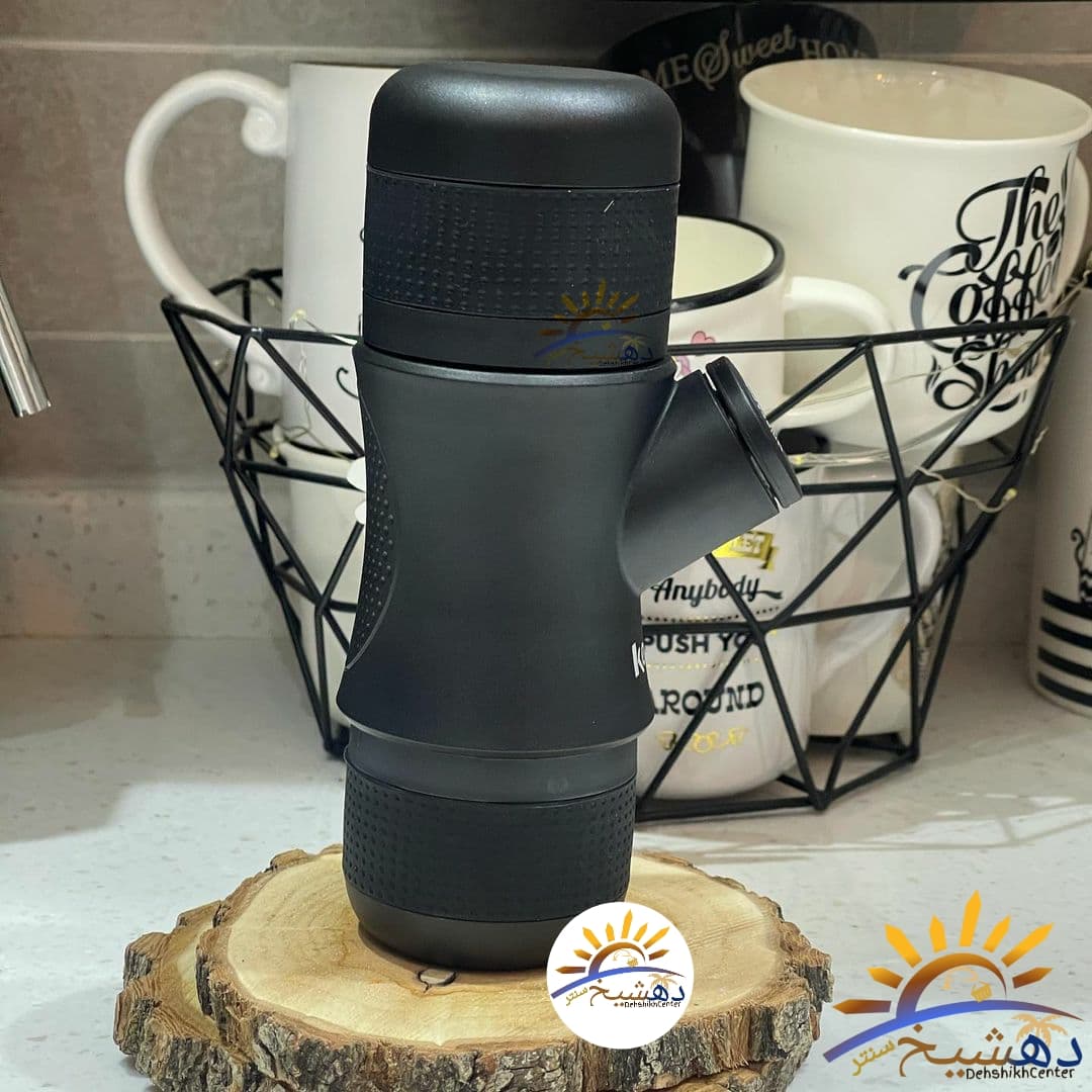مینی پرسو قهوه ساز دستی پرتابل قابل حمل Mini Espresso coffee maker — تصویر ۶