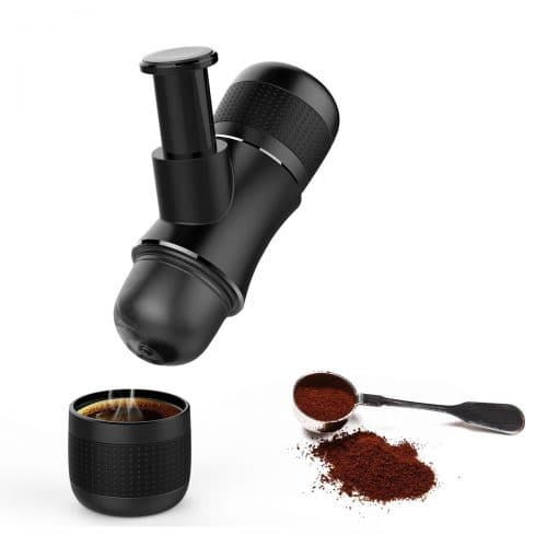 مینی پرسو قهوه ساز دستی پرتابل قابل حمل Mini Espresso coffee maker