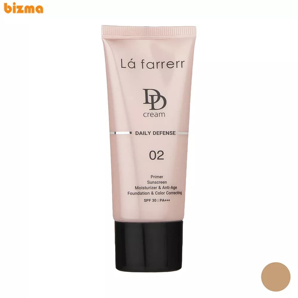 دی دی کرم رنگی لافارر SPF30 مدل 02 حجم 33 میلی لیتر