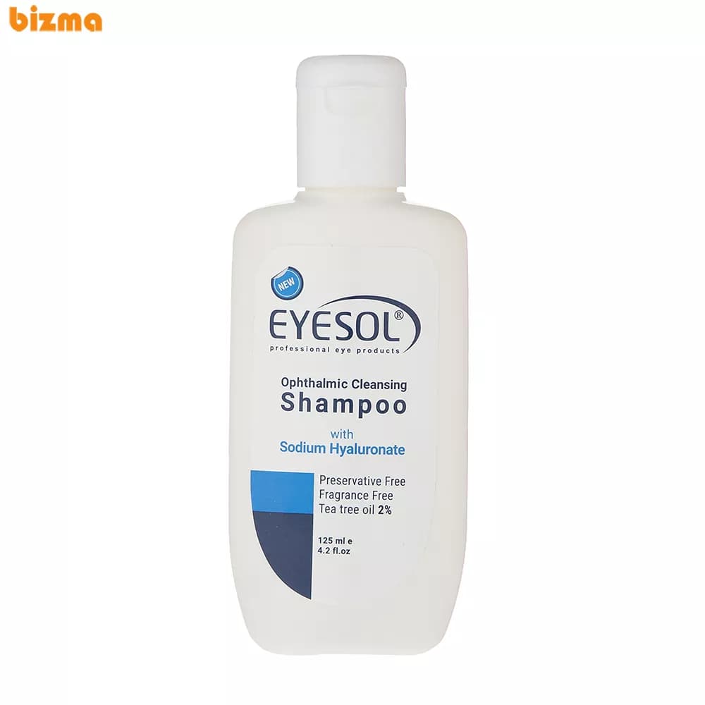 شامپو شستشوی پلک و مژه آیسول مدل Ophthalmic حجم 125 میلی‌لیتر