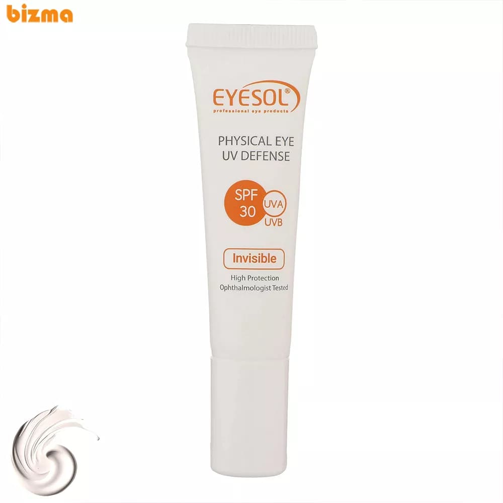 کرم ضد آفتاب دور چشم آیسول SPF30 حجم 15 میلی‌لیتر