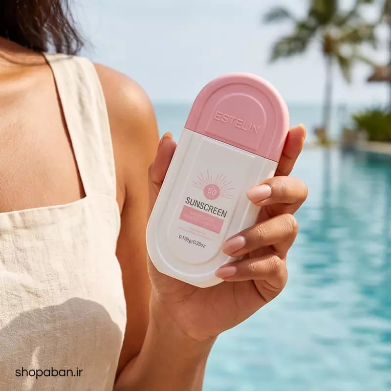 کرم ضد آفتاب استلین صورتی SPF90 بی رنگ حجم 100 میلی لیتر — تصویر ۹