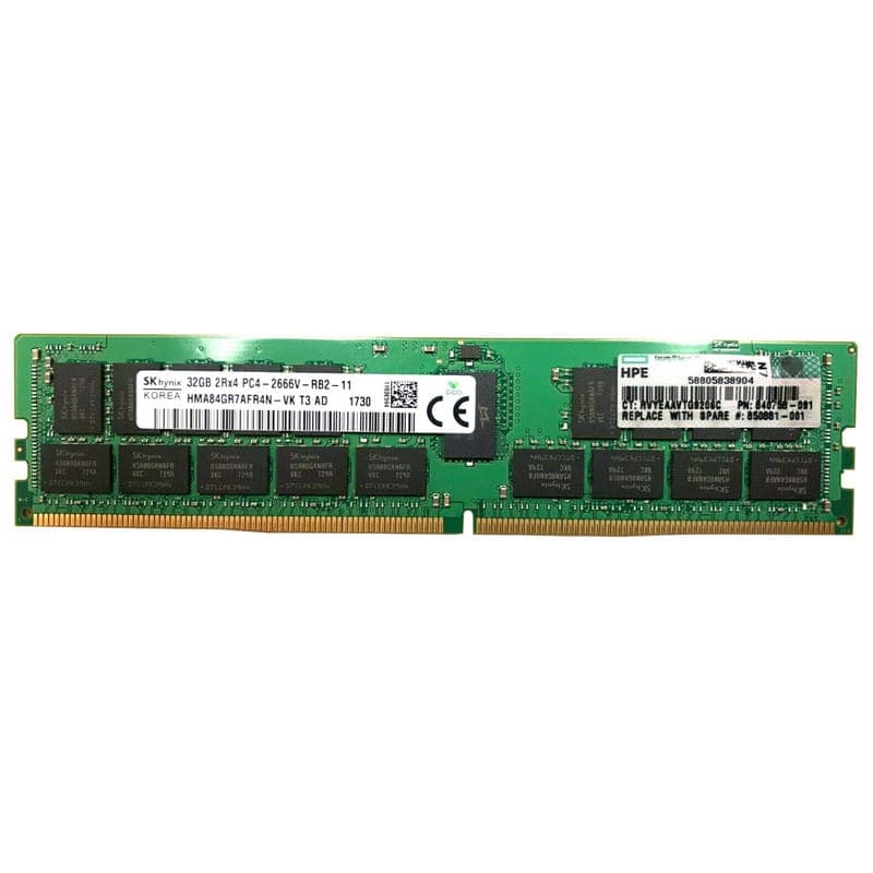 رم سرور DDR4 تک کاناله 2933 مگاهرتز CL21 اچ پی ای مدل 2Rx4 PC4 2933Y P00924-B21 ظرفیت 32 گیگابایت — تصویر ۲